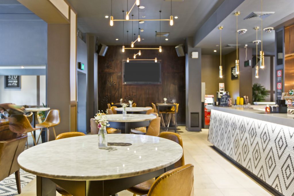 Restaurant Seating Area | Food | Charlie Chans