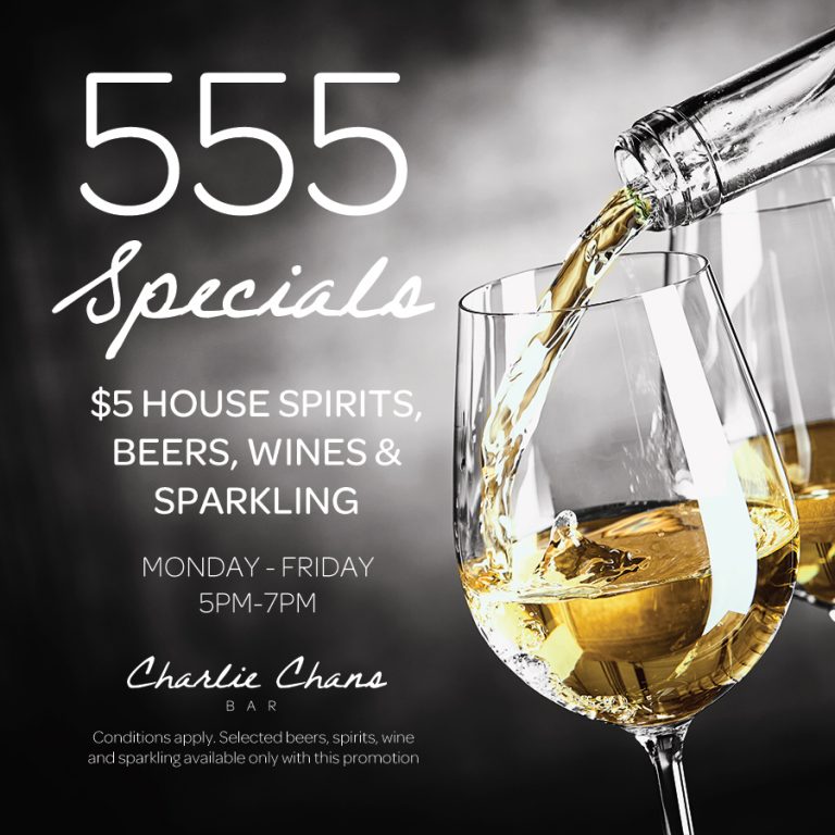 Weekly Drink Specials | Charlie Chans
