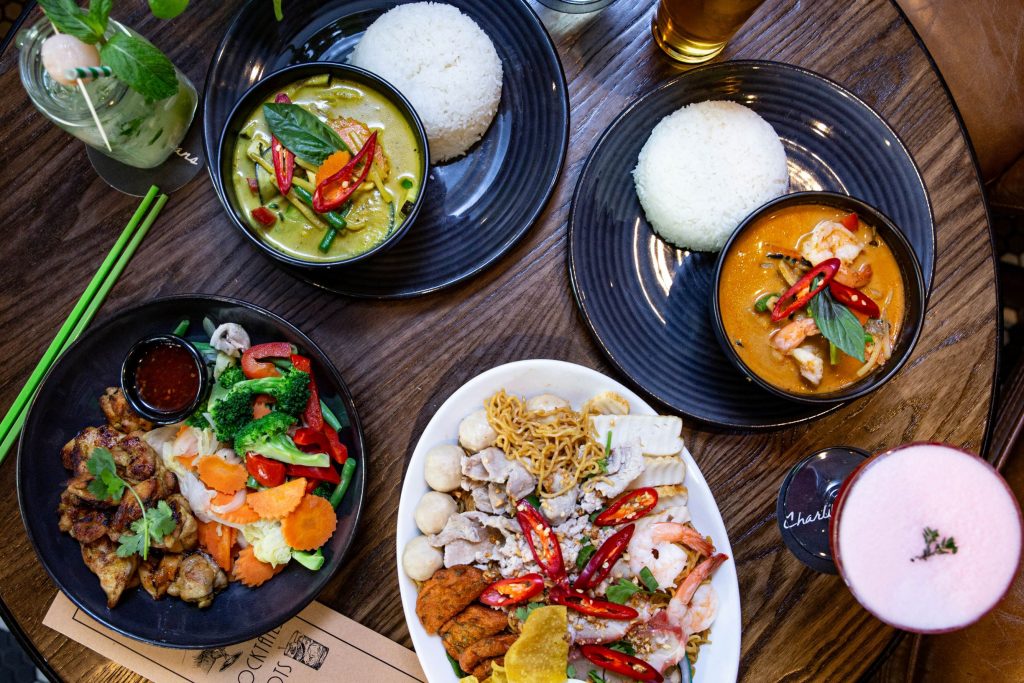 Thai Restaurant Menu Item - Charlie Chans