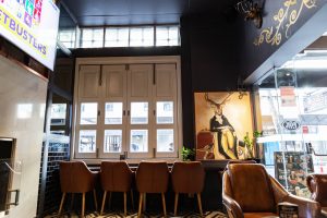 Interior Seating Area - Charlie Chans